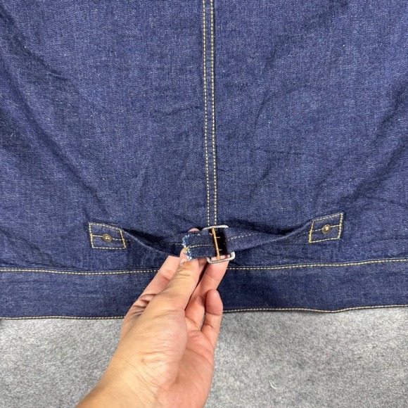 Japan Blue Jeans Type 1 Selvedge Denim Jacket Indigo Made in Japan 38 Buckleback - Picture 13 of 16